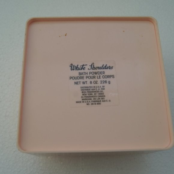 White Shoulders Bath & Body Vintage 96s White Shoulders Bath Powder